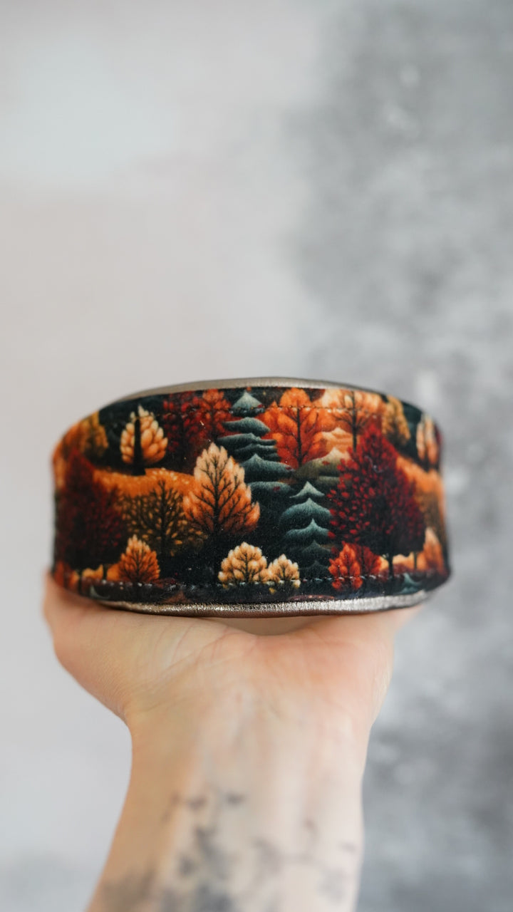 Amber - Tapered Luxe Collar - Velvet