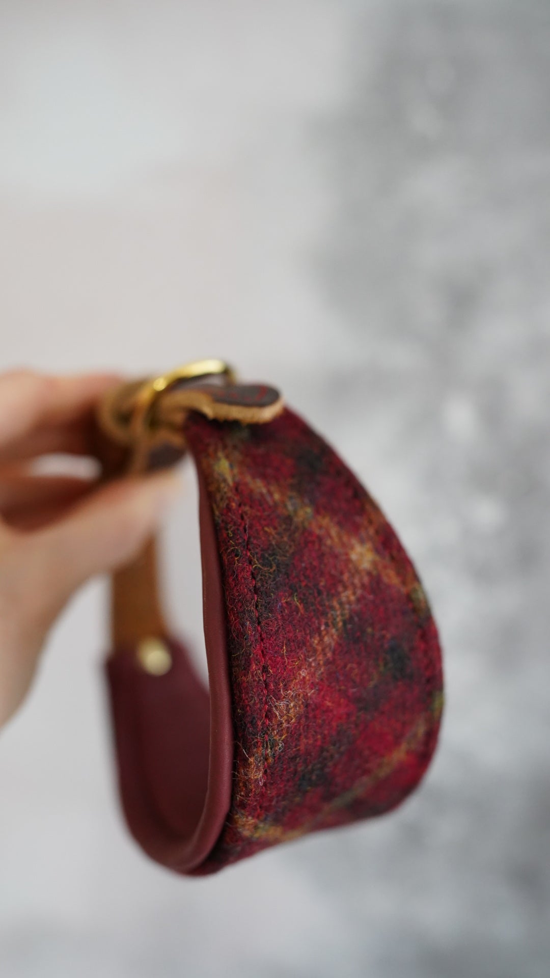 Rowan - Tapered Luxe Collar - Pure Wool Tweed