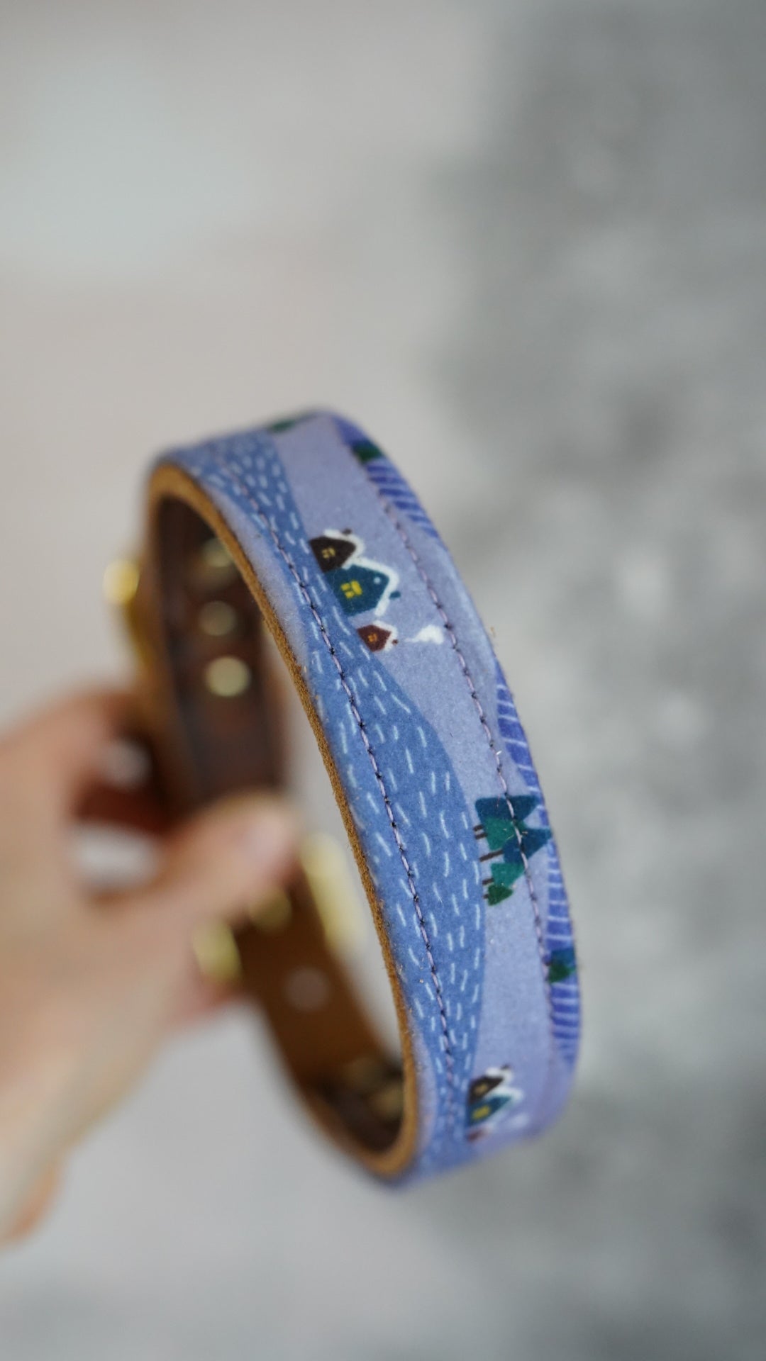 Hygge - Luxury Buckle Collar - Velvet