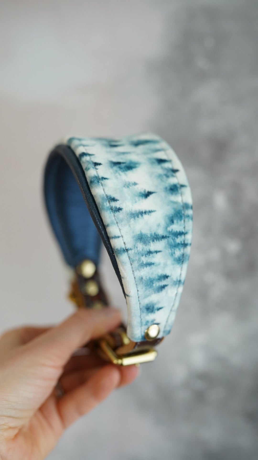 The North - Tapered Luxe Collar - Velvet