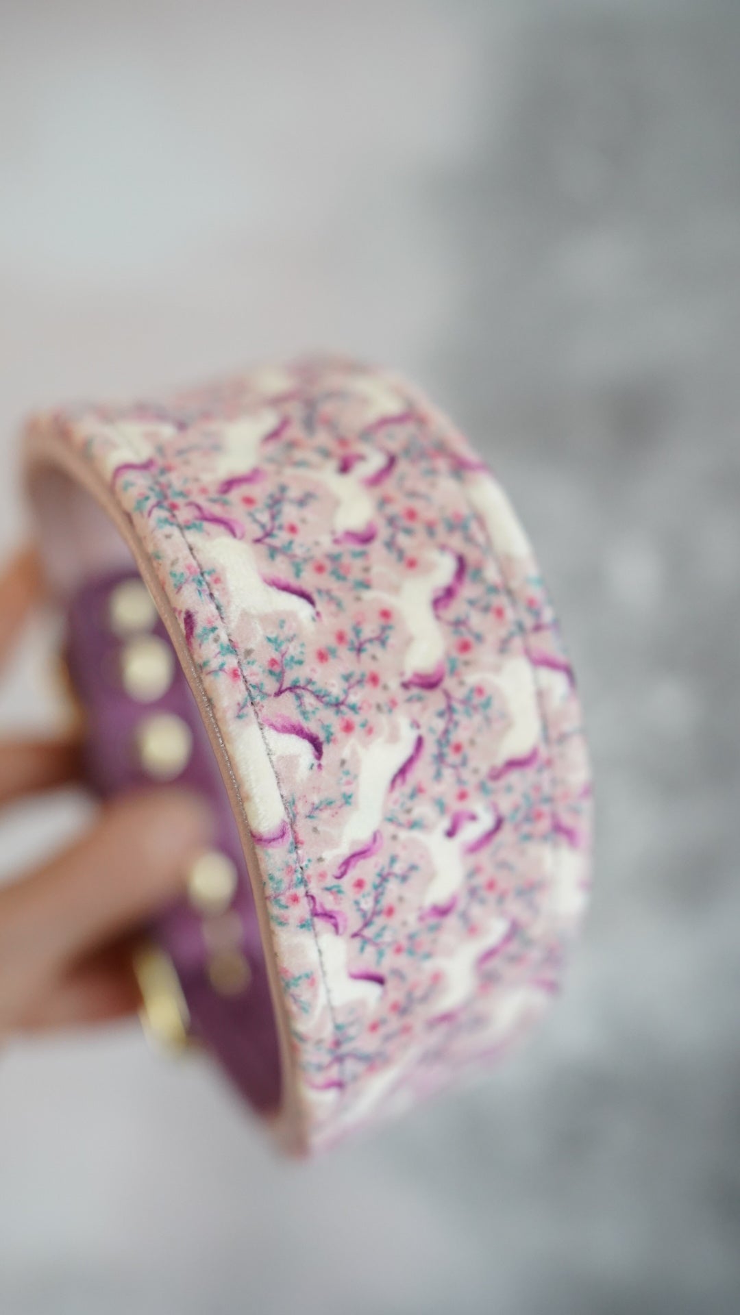 Untamed - Tapered Luxe Collar - Velvet