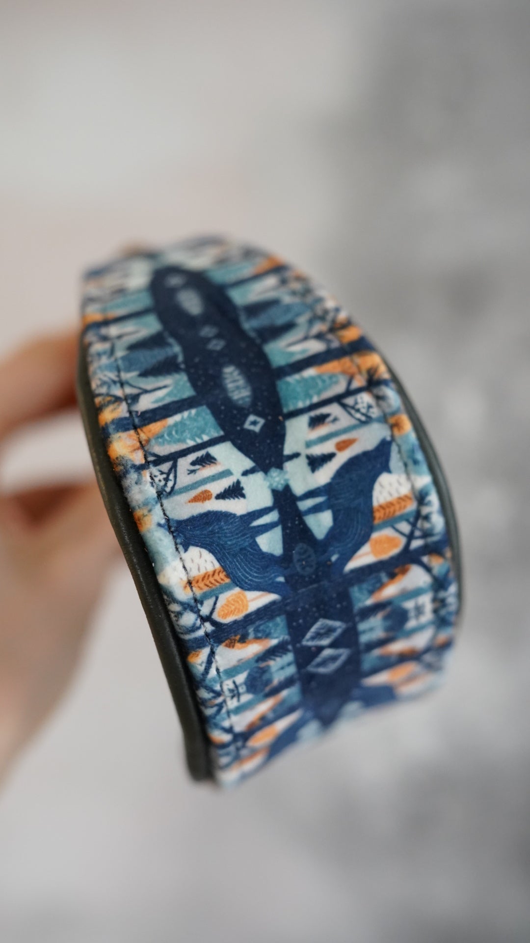 Fenrir - Tapered Luxe Collar - Velvet