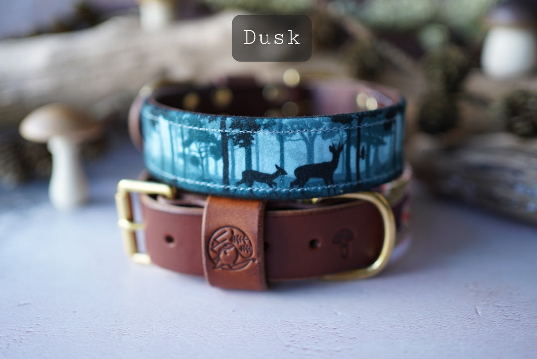 Dusk - Luxury Buckle Collar - Velvet
