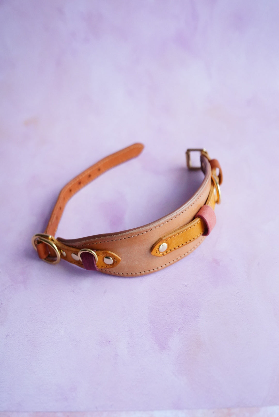 Colourblock Soft Adjustable Buckle Slips - Slim and Hound