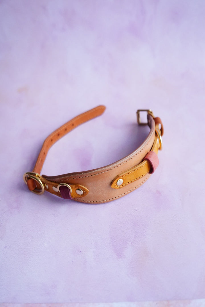Colourblock Soft Adjustable Buckle Slips - Slim and Hound