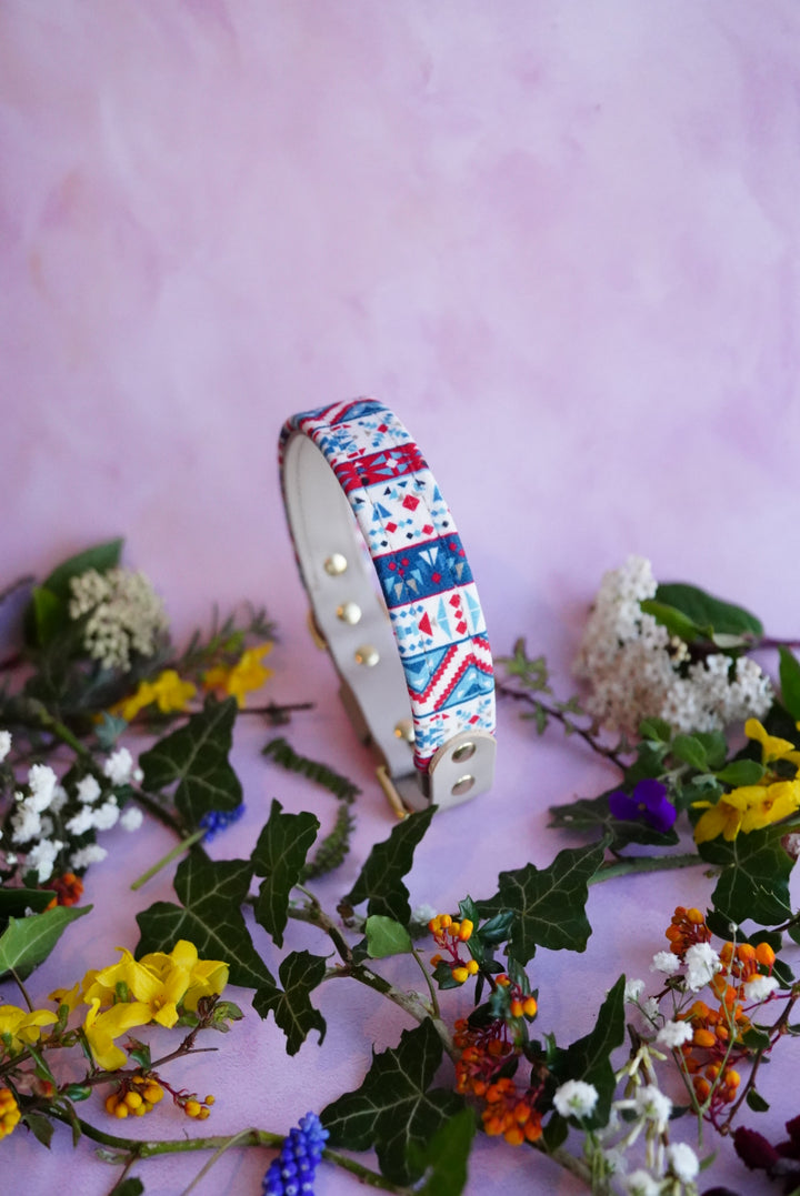Cascade - Luxury Buckle Collar - Velvet
