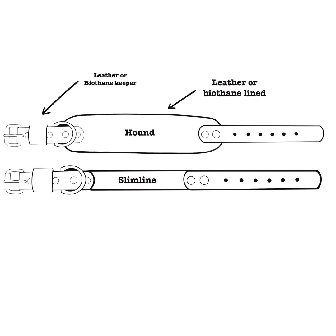The Whispering Wood - Luxury Buckle Collar - Velvet