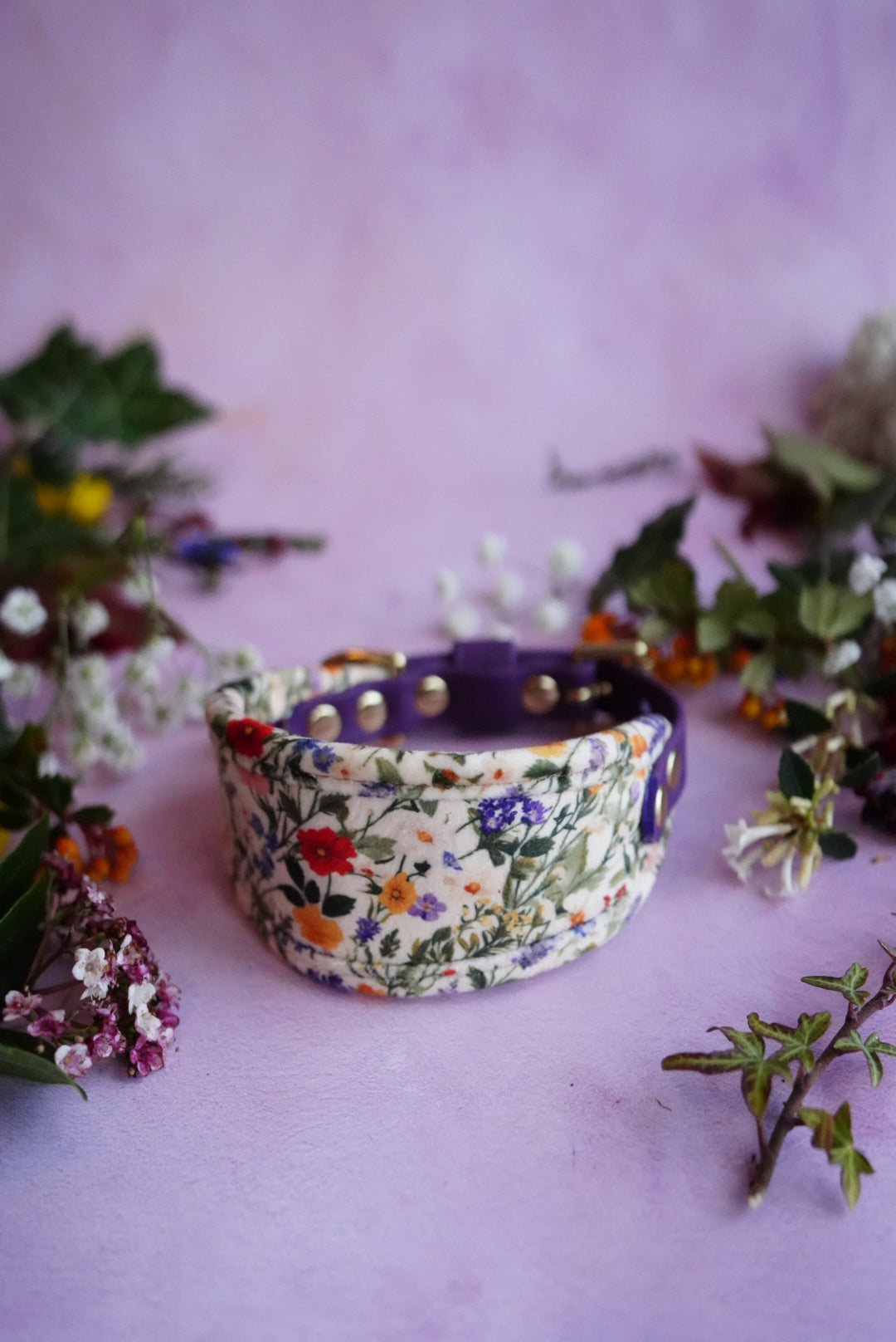 Wildflowers - Signature Collar - Velvet