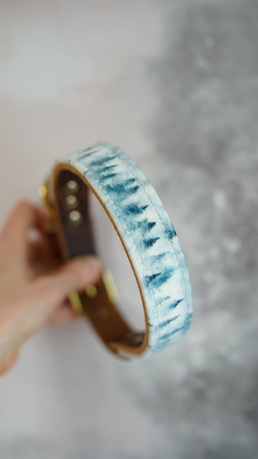 The North- Luxury Buckle Collar - Velvet