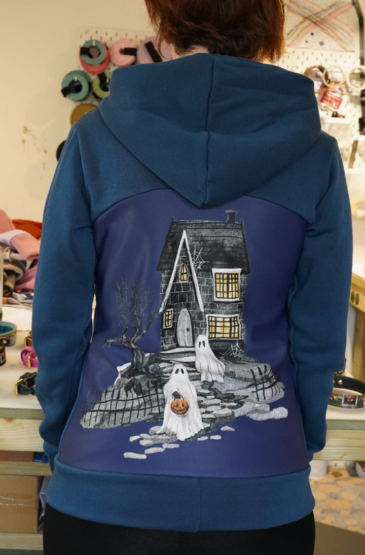 Spooky Limited Hoodie Size 8-10 (uk) *SECONDS* see note